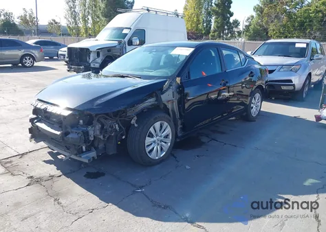 2024 Nissan Sentra S Xtronic Cvt z USA, uszkodzony, nr VIN 3N1AB8BV5RY324380